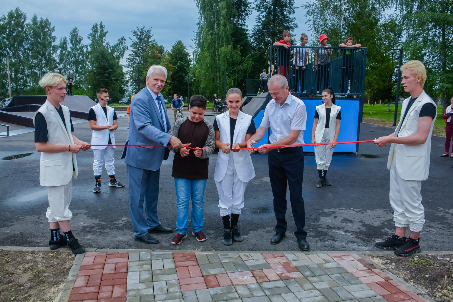 Открытие скейт-парка в г.Сухиничи