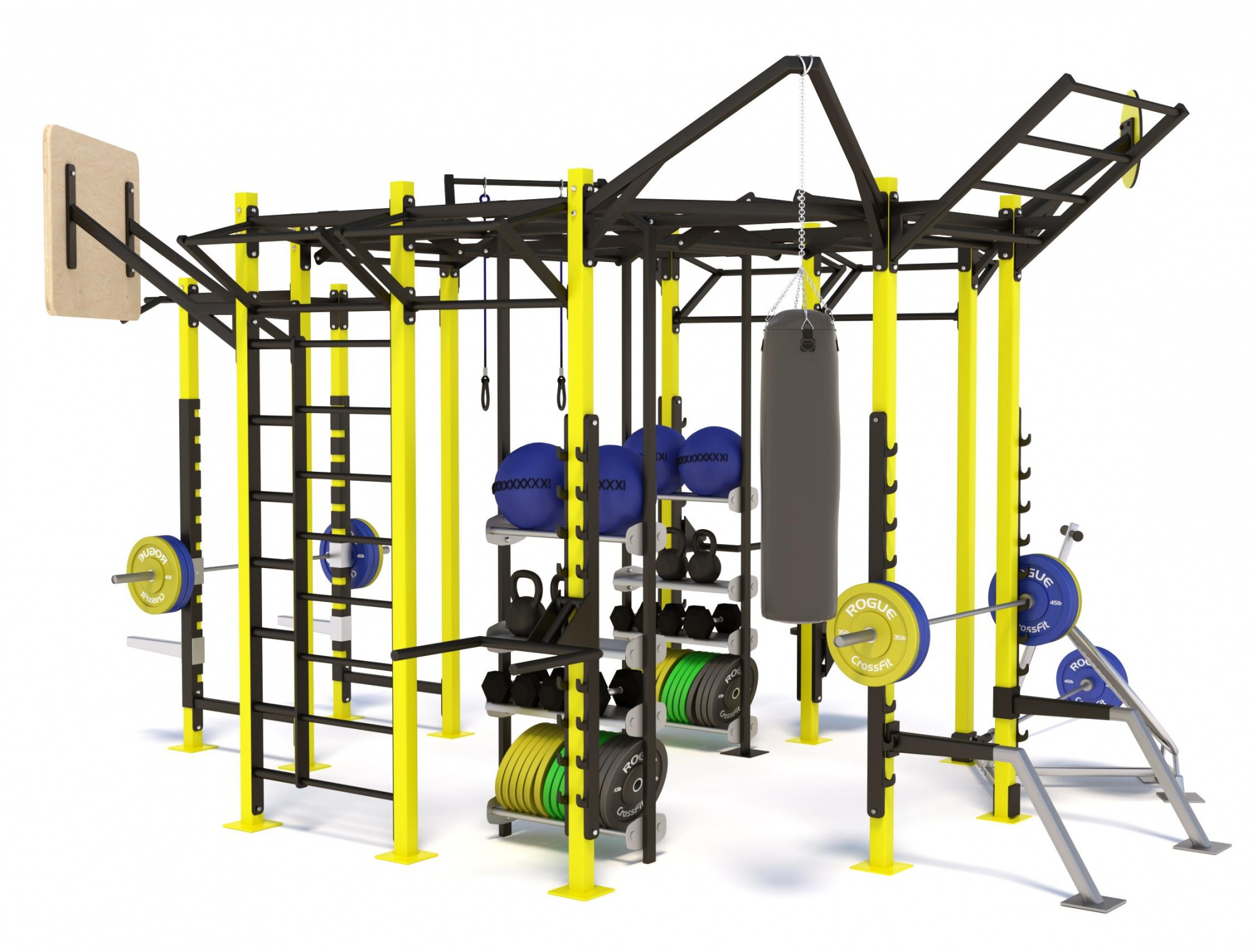 фото Гимнастический комплекс Crossfit indoor CR.in002