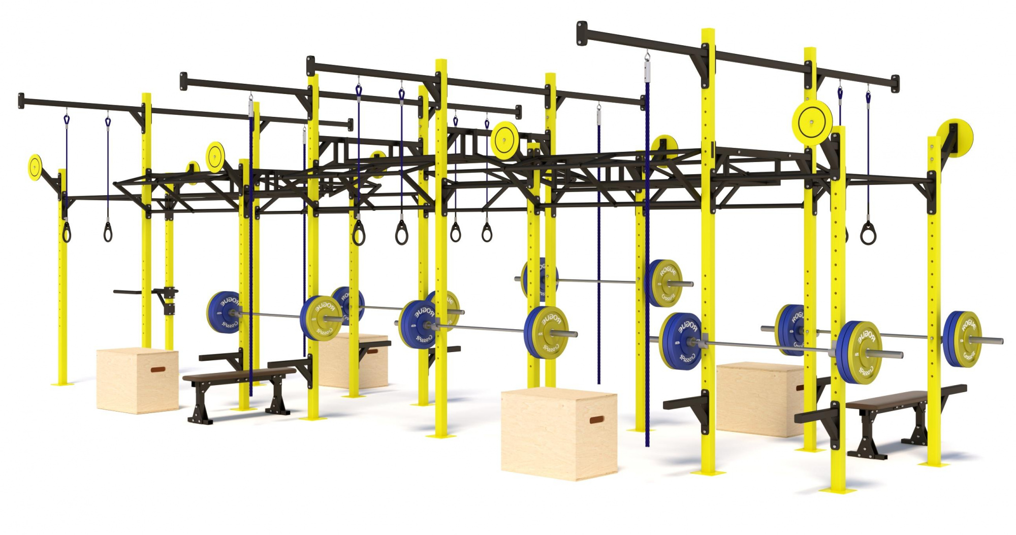 фото Гимнастический комплекс Crossfit outdoor CR.out028