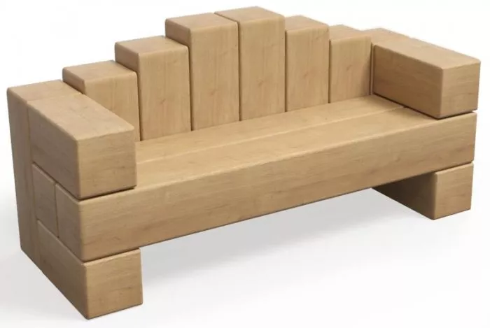 фото ДП.041 Диван парковый "Neo-Eco Cube"